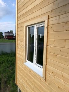 Каркасный дом 8х9,5 поселок Новое Карпово