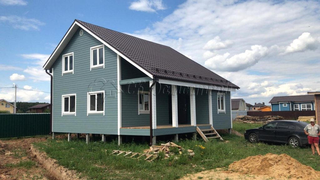 Каркасный дом 9х9,5 КП Харитоново