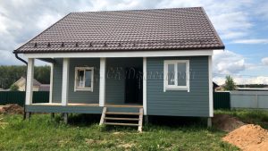 Каркасный дом 9х9,5 КП Харитоново