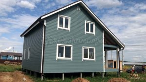 Каркасный дом 9х9,5 КП Харитоново