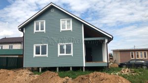 Каркасный дом 9х9,5 КП Харитоново