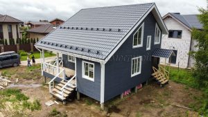 Каркасный дом 9х9,5 поселение Первомайское