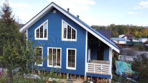 Каркасный дом 9х9,5 СНТ Сосны