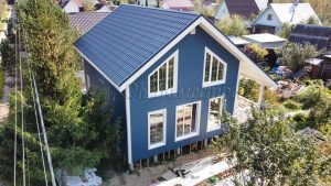 Каркасный дом 9х9,5 СНТ Сосны