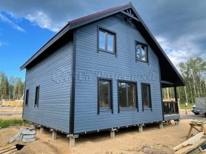 Каркасный дом 9х9,5 КП Экопарк