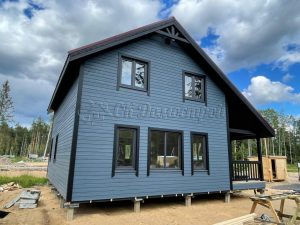 Каркасный дом 9х9,5 КП Экопарк