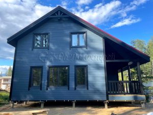 Каркасный дом 9х9,5 КП Экопарк