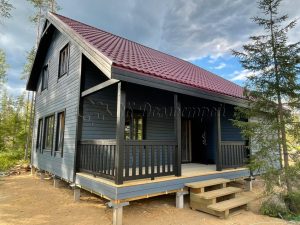 Каркасный дом 9х9,5 КП Экопарк