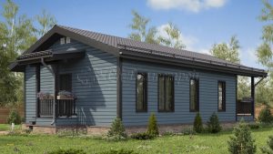 Дом «Жуков» 7,5х13 м