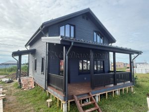 Каркасный дом 8,5х10,5 ТСН Красносельское