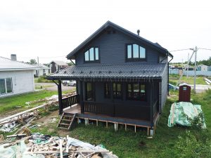 Каркасный дом 8,5х10,5 ТСН Красносельское