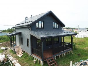 Каркасный дом 8,5х10,5 ТСН Красносельское