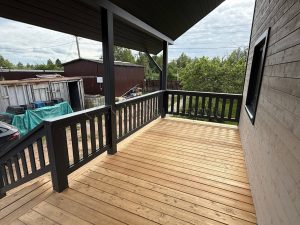 Каркасный дом 9х9,5 поселок Свирица