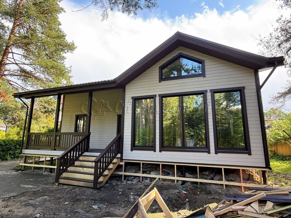 Каркасный дом 10х12 Сестрорецк