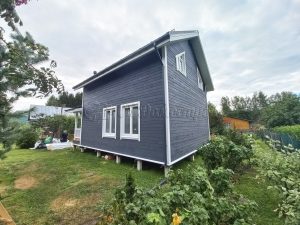 Каркасный дом 6,5х9 СНТ Рассвет