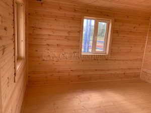 Каркасный дом 6х6 деревня Марьино