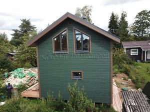 Каркасный дом 6х7 СНТ Выборжец