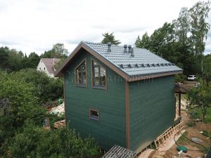 Каркасный дом 6х7 СНТ Выборжец