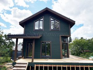 Каркасный дом 6х7 СНТ Выборжец