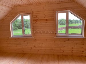 Каркасный дом 6х8 СНТ Чудской Берег