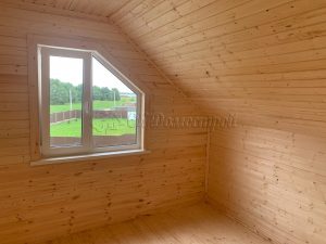 Каркасный дом 6х8 СНТ Чудской Берег