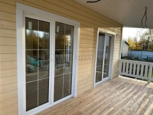 Каркасный дом 7,5х9 СНТ Захожье