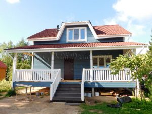 Каркасный дом 9х12 поселок Белоостров