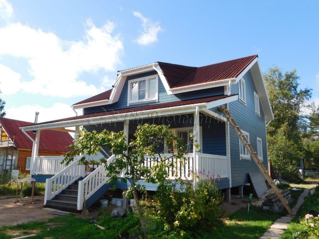 Каркасный дом 9х12 поселок Белоостров