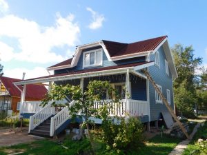 Каркасный дом 9х12 поселок Белоостров