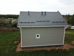 Каркасный дом 9х9,5 деревня Роговицы