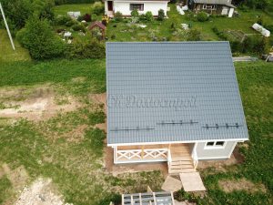 Каркасный дом 9х9,5 деревня Роговицы