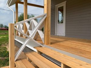 Каркасный дом 9х9,5 деревня Роговицы