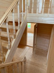 Каркасный дом 9х9,5 деревня Роговицы