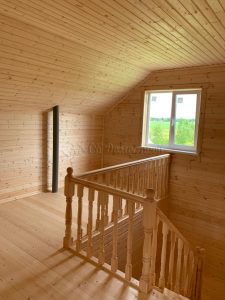 Каркасный дом 9х9,5 деревня Роговицы