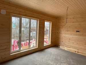 Каркасный дом 9х9,5 СНТ Красное Знамя-Новинка