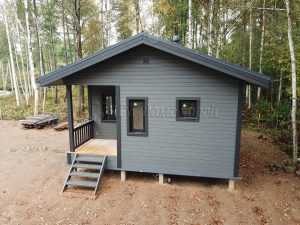 Каркасная баня 6х6 деревня Светлое