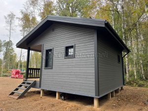 Каркасная баня 6х6 деревня Светлое