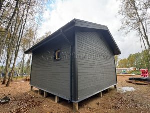 Каркасная баня 6х6 деревня Светлое