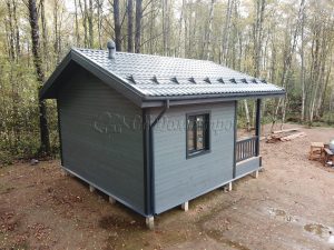 Каркасная баня 6х6 деревня Светлое