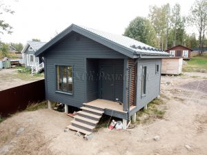 Каркасная баня 6х6 поселок Прибылово