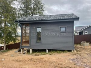 Каркасная баня 6х6 поселок Прибылово