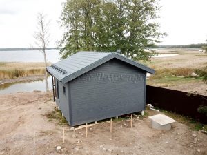 Каркасная баня 6х6 поселок Прибылово