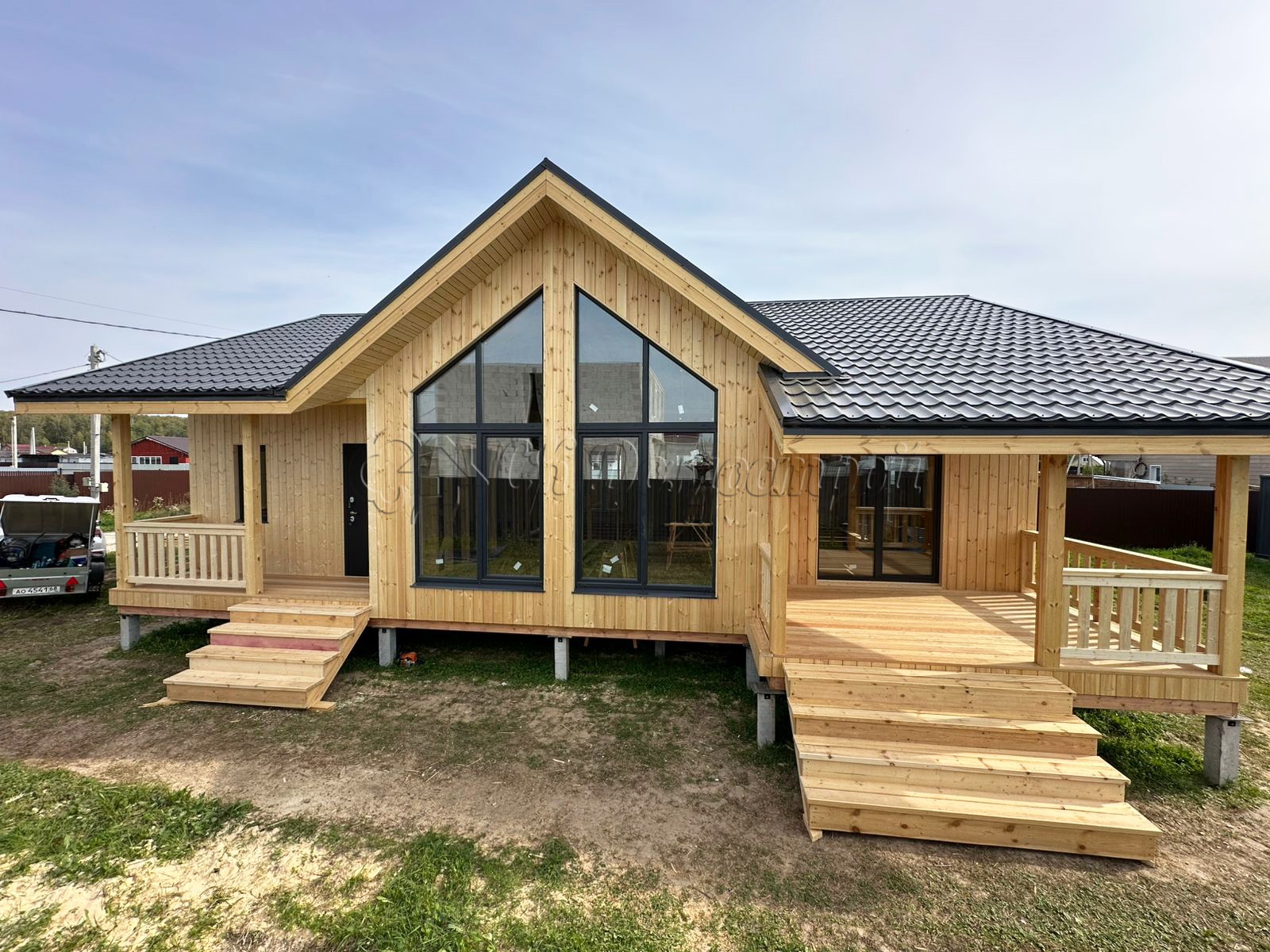 Каркасный дом 10х13 ТСН Новое Вельяминово