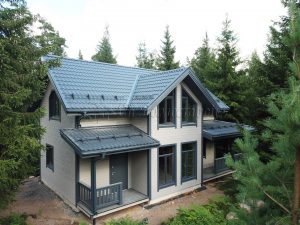 Каркасный дом 7,5х12 пос. Гармония