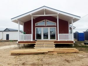 Каркасный дом 7,5х12 поселок Трошково-Светлое