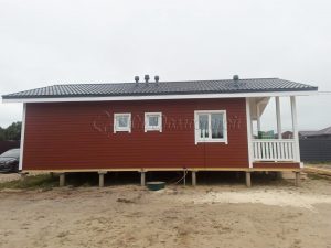 Каркасный дом 7,5х12 поселок Трошково-Светлое