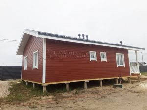 Каркасный дом 7,5х12 поселок Трошково-Светлое