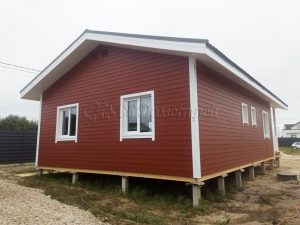 Каркасный дом 7,5х12 поселок Трошково-Светлое