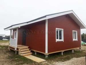 Каркасный дом 7,5х12 поселок Трошково-Светлое