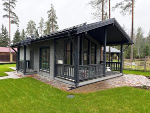 Каркасная баня 6х12,5 ДНП Гармония